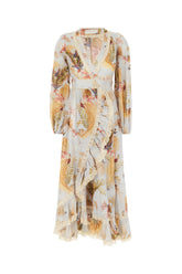Printed cotton Ascension Frill dress -  | Wise