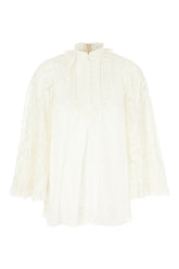 Ivory ramie Ascension blouse -  | Wise