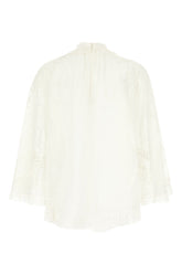Ivory ramie Ascension blouse -  | Wise