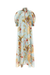 Printed silk Ascension dress -  | Wise