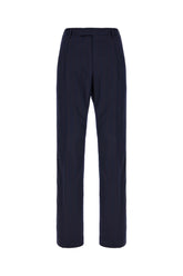 Pantalone in lana stretch ricamato -  | Wise