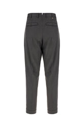 Grey stretch wool pants -  | Wise