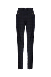 Embroidered stretch wool pants -  | Wise
