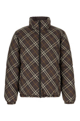 Printed polyester padded reversible jacket -  | Wise