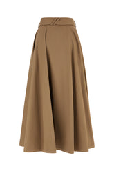 Gonna in cotone cammello -  | Wise