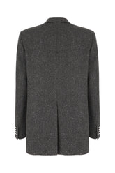 Giacca in misto lana ricamata -  | Wise