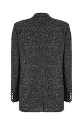 Giacca in misto lana ricamata -  | Wise