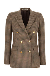 Giacca in misto lana ricamata -  | Wise