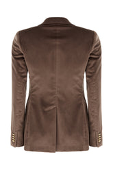 Antiqued pink velvet blazer -  | Wise