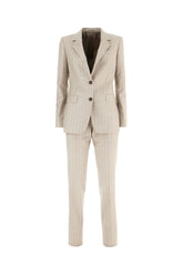 Embroidered wool suit -  | Wise