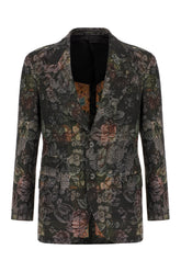 Embroidered polyester blend blazer -  | Wise