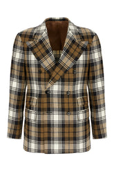 Embroidered wool blend blazer -  | Wise