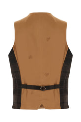 Embroidered wool vest -  | Wise