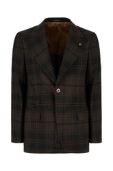 Embroidered wool suit -  | Wise