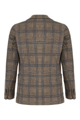 Giacca in cotone stretch ricamato -  | Wise