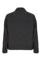 Giubbino in lana antracite -  | Wise