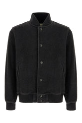 Giubbino in misto lana antracite -  | Wise