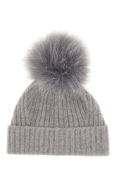 Melange grey beanie hat -  | Wise