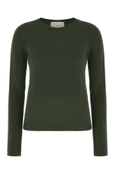 Maglione in cashmere verde scuro -  | Wise