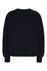 Maglione in lana blu notte -  | Wise