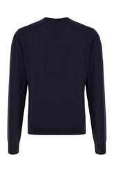 Midnight blue wool sweater -  | Wise