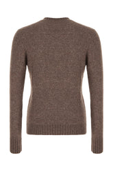 Brown wool blend sweater -  | Wise