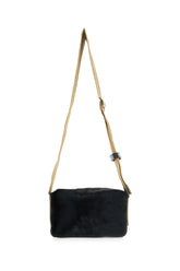 Borsa a tracolla in cavallino nero -  | Wise