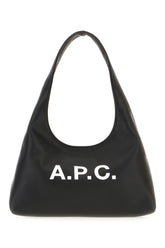 Borsa a mano in simil pelle nera -  | Wise