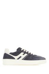 Navy blue suede H630 sneakers -  | Wise