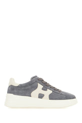 Two-tone suede Rebel sneakers -  | Wise