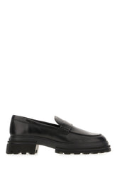 Black leather loafers -  | Wise