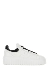 White nappa leather H-Stripes sneakers -  | Wise