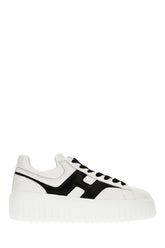 White nappa leather H-Stripes sneakers -  | Wise