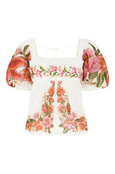 Printed cotton blouse -  | Wise
