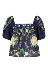 Top in cotone stampato -  | Wise