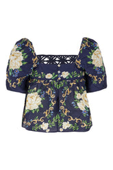Top in cotone stampato -  | Wise