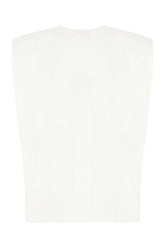 Ivory cotton t-shirt -  | Wise