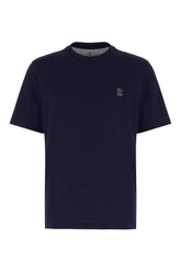 Navy blue cotton t-shirt -  | Wise