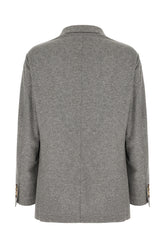Grey cashmere blazer -  | Wise