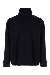 Midnight blue cashmere padded jacket -  | Wise