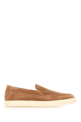 Beige suede loafers -  | Wise