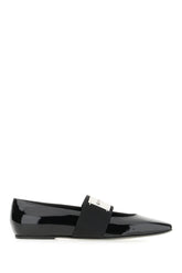Black leather ballerinas -  | Wise
