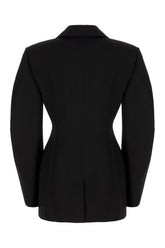 Black wool blazer -  | Wise
