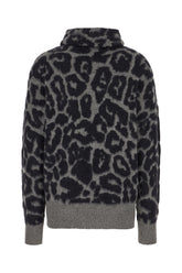 Embroidered wool blend sweater -  | Wise