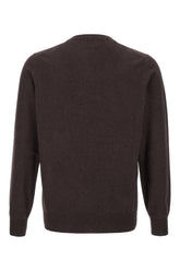 Chocolate cashmere sweater -  | Wise