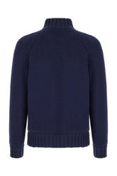 Piumino in cashmere blu navy -  | Wise