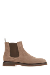 Biscuit suede ankle boots -  | Wise