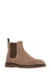 Biscuit suede ankle boots -  | Wise