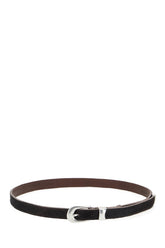 Black leather belt -  | Wise