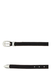 Black leather belt -  | Wise
